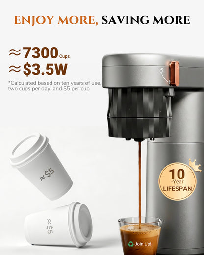 PURA C1 — World's Smallest Espresso Machine | PID + 20 Bar