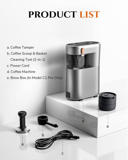 PURA C1 — World's Smallest Espresso Machine | PID + 20 Bar